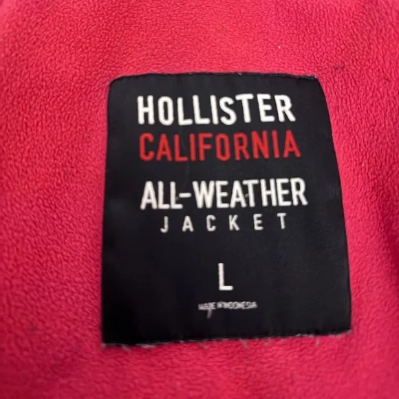 ❌SOLD❌ Hollister Vintage Y2K Navy Blue/Pink Jacket - Picture 7 of 7